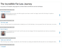 Tablet Screenshot of incrediblefatlossjourney.blogspot.com