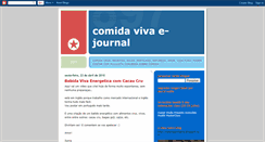 Desktop Screenshot of comidanua.blogspot.com