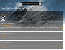Tablet Screenshot of descripcioneshumanas.blogspot.com