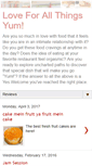 Mobile Screenshot of luv4allthingsyum.blogspot.com