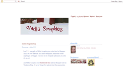 Desktop Screenshot of mellis-scrapblog.blogspot.com