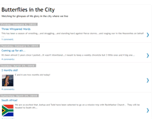 Tablet Screenshot of butterfliesinthecity.blogspot.com