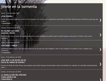 Tablet Screenshot of jinetenlatormenta.blogspot.com
