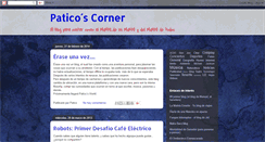 Desktop Screenshot of paticoscorner.blogspot.com