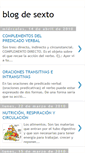 Mobile Screenshot of blogdesexto-luis.blogspot.com
