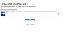 Tablet Screenshot of imagenesyexpresiones.blogspot.com