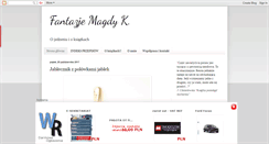 Desktop Screenshot of fantazjemagdyk.blogspot.com
