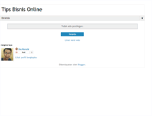 Tablet Screenshot of bisnisryo.blogspot.com