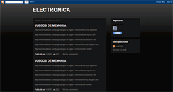 Desktop Screenshot of mantenimiento--electronica.blogspot.com