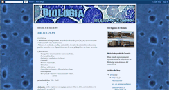 Desktop Screenshot of biologiachomon.blogspot.com