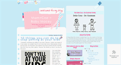 Desktop Screenshot of ilovemamcee.blogspot.com