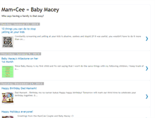 Tablet Screenshot of ilovemamcee.blogspot.com