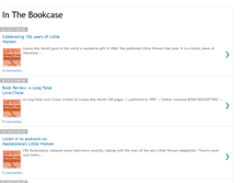 Tablet Screenshot of inthebookcase.blogspot.com