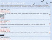 Tablet Screenshot of conspiracyanalyst.blogspot.com