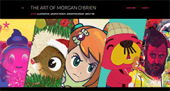 Desktop Screenshot of morganobrienart.blogspot.com