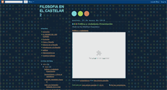 Desktop Screenshot of filosofiaenelcastelar2b.blogspot.com