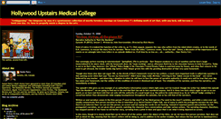 Desktop Screenshot of hollywood-upstairs-medical-college.blogspot.com