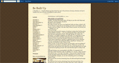 Desktop Screenshot of bebuiltup.blogspot.com