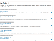 Tablet Screenshot of bebuiltup.blogspot.com