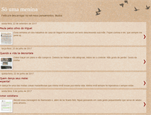 Tablet Screenshot of ameninaeospensamentos.blogspot.com