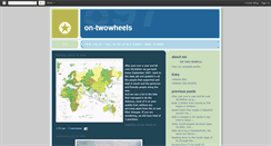 Desktop Screenshot of on-twowheels.blogspot.com