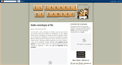 Desktop Screenshot of elcabaretdesandro.blogspot.com