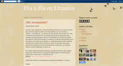 Desktop Screenshot of diaadiaenlituania.blogspot.com