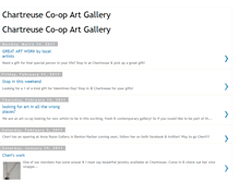Tablet Screenshot of chartreuseartgallery.blogspot.com