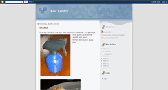 Desktop Screenshot of ericslandry.blogspot.com