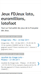 Mobile Screenshot of fdjeux-loto-euromillions-lotofoot.blogspot.com