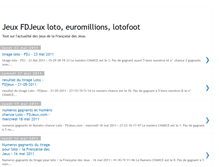Tablet Screenshot of fdjeux-loto-euromillions-lotofoot.blogspot.com