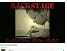Tablet Screenshot of maul-jakobsen-backstage.blogspot.com