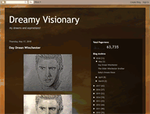 Tablet Screenshot of dreamy-visionary.blogspot.com