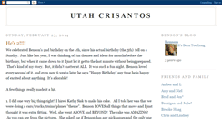 Desktop Screenshot of crisantosinutah.blogspot.com