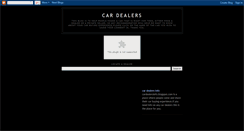 Desktop Screenshot of cardealersinfo.blogspot.com