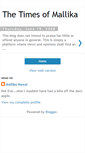 Mobile Screenshot of mallikanawal4u.blogspot.com