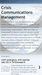 Mobile Screenshot of crisiscommunicationsmanagement.blogspot.com