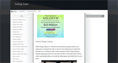 Desktop Screenshot of ceilingcolor.blogspot.com