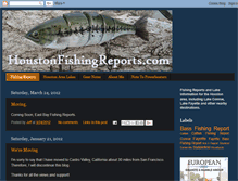 Tablet Screenshot of houstonfishingreports.blogspot.com