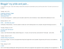 Tablet Screenshot of myprideandpain.blogspot.com