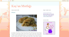 Desktop Screenshot of kusunmutfagi.blogspot.com