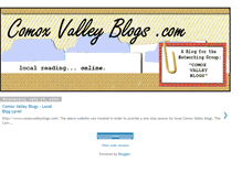 Tablet Screenshot of comoxvalleyblogs.blogspot.com