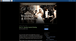 Desktop Screenshot of dveilweddings.blogspot.com