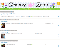 Tablet Screenshot of grannyzann.blogspot.com