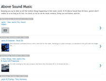Tablet Screenshot of abovesoundmusic.blogspot.com