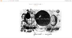 Desktop Screenshot of alilu-nomdeplume.blogspot.com