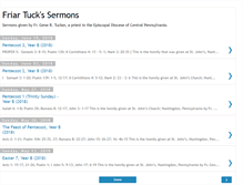 Tablet Screenshot of friartucksermons.blogspot.com