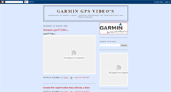Desktop Screenshot of garmingpsvideos.blogspot.com