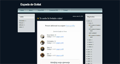 Desktop Screenshot of espadadegoliat.blogspot.com
