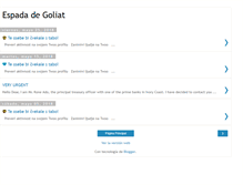 Tablet Screenshot of espadadegoliat.blogspot.com